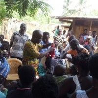 Christmas party in Akwatiakwaso